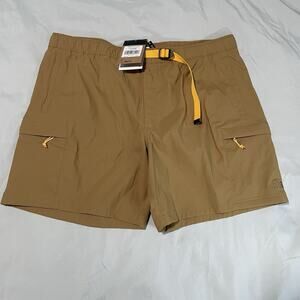 The North Face Men’s Size XXL Class V Belted Cargo Shorts New with Tags Brown